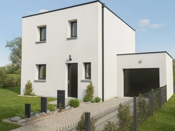 Projet de construction d'une maison 85 m² avec terrain à SAINT-JUDOCE (22)