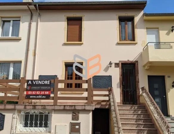 À vendre - Maison 4 chambres avec jardin à OTTANGE (57840)