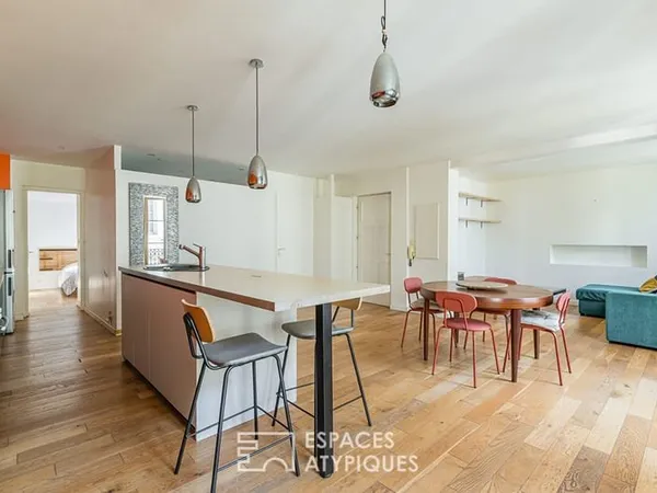 Appartement aux Chartrons avec terrasse