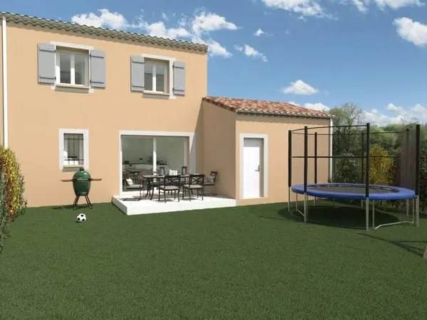Montélimar Maubec : Maison 3 chambres, garage, terrasse et jardin