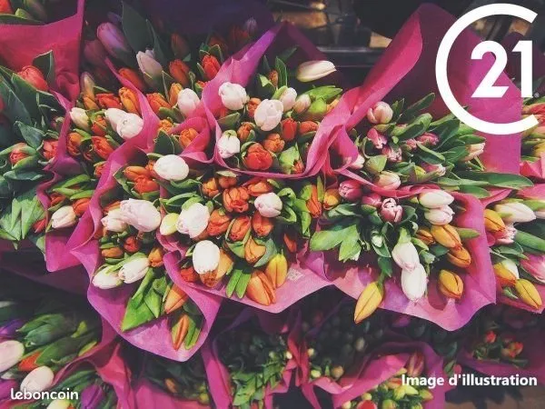 Fonds de commerce fleuriste 90 m²