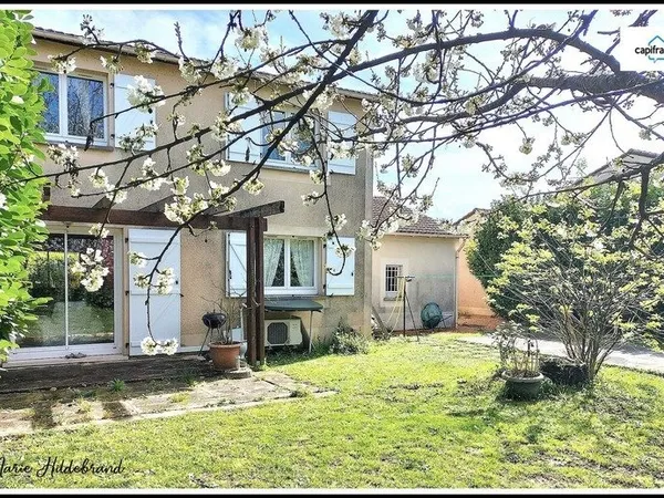 Maison 107m² - jardin 650m² - 3 chambres et un bureau