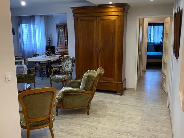 Appartement 3 pièces - 78,72 m² - Lumineux avec balcon, cave et garage - Firminy