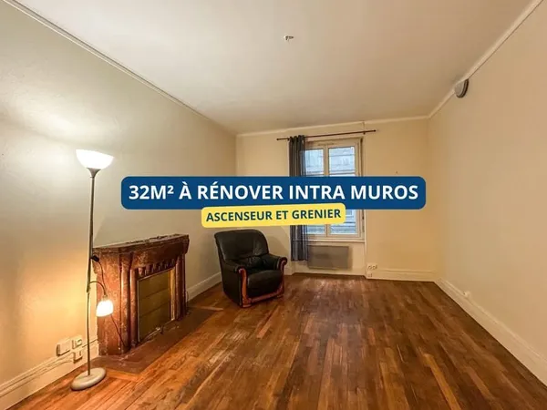 Appartement 1 pièce 32 m²