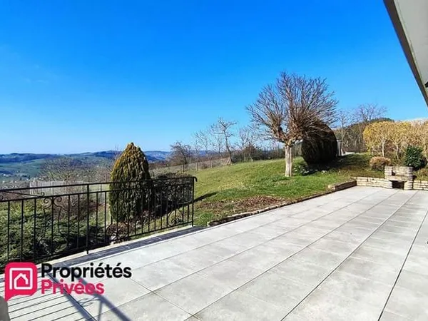 THIZY-LES-BOURGS (69240) , Maison individuelle avec vue , 4 chambres, garages, terrain 1700 m²