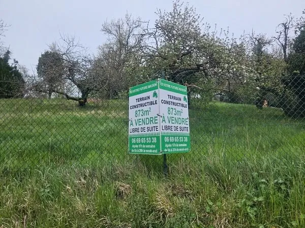 Terrain constructible / prix a debattre