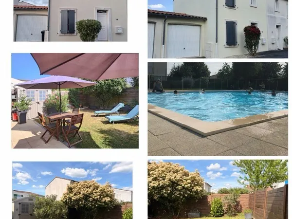 Saintes (zone non inondable) - Maison soignée 67 m² - Piscine en copro- DPE C