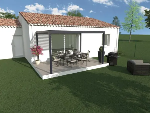Maison plain-pied, 3 chambres à PIERRELATTE-Plusieurs terrains disponibles !