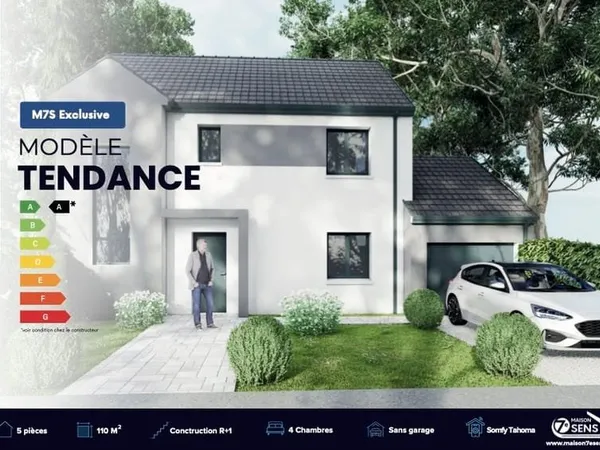 Maison neuve 5 pièces 110 m²