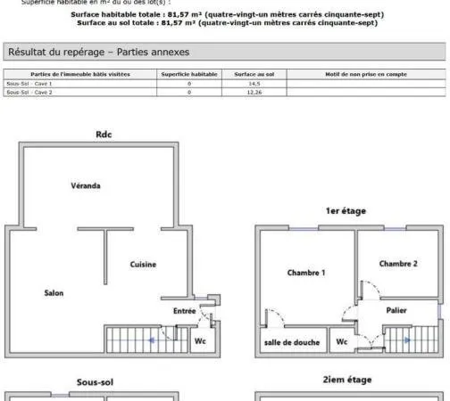 Maison 5 pièces - véranda orientée sud - Ville d'Avray