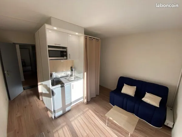 Location studio meublé Annecy Cran tout compris 17m2