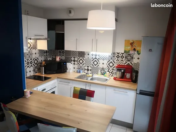 Appartement F2 meublé 47m2 + terrasse pignan