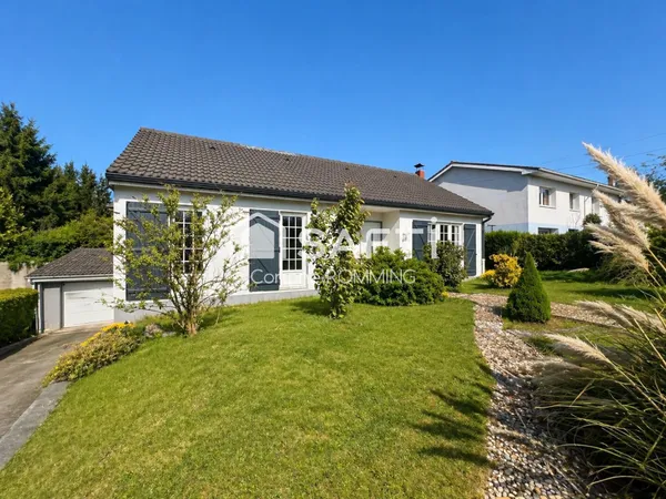 Vrai plain-pied avec cave et garage, 3 chambres