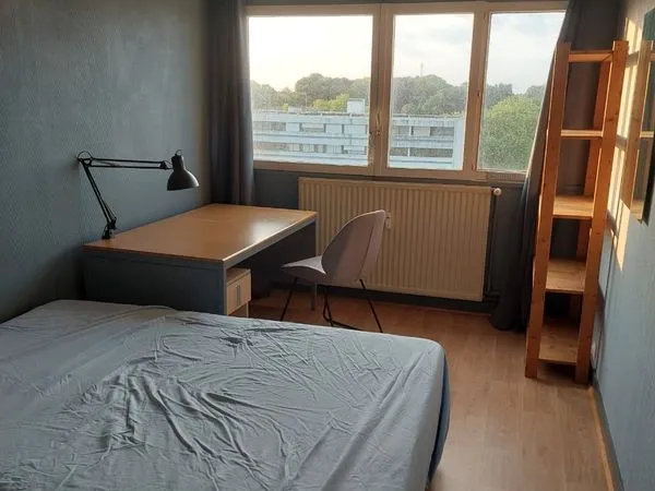 Chambre dans colocation Mons-en-Baroeul