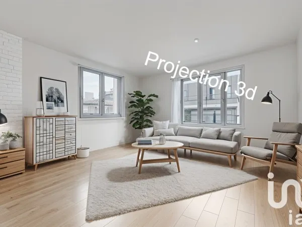 Appartement 3 pièces 61 m²