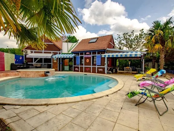 BUCHERES - Maison T3 70m2 avec piscine et spa