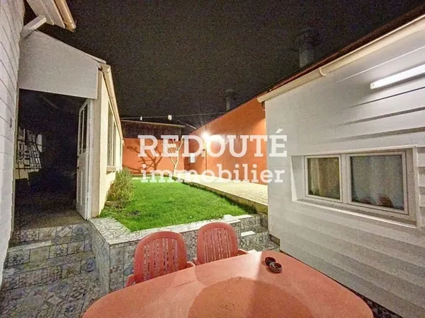 A vendre REIMS 51100 Maison T3 rénovée de plain pied secteur Cernay avec jardin clos, atelier