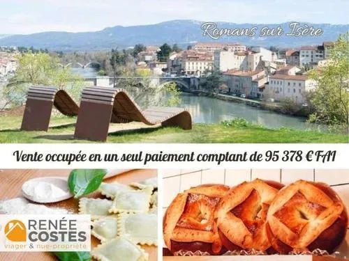 Vente en nue propriété - F68-H81 ans - ROMANS SUR ISERE (26100)