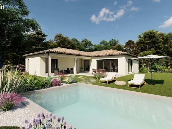 Villa de plain-pied 3 chambres