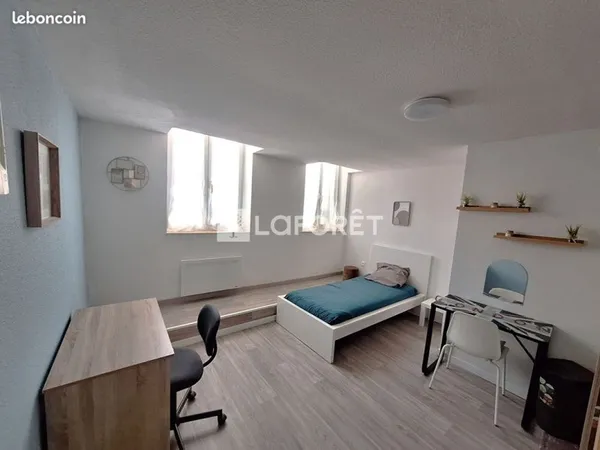 Studio 1 pièce 21 m²