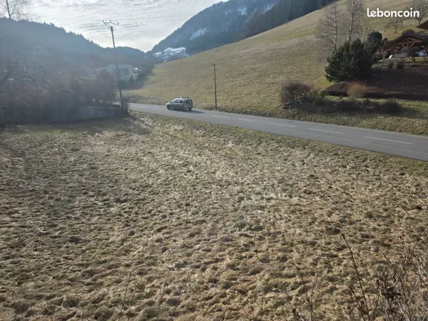Terrain et châlet