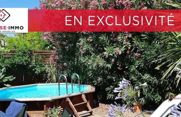 Maison 97 m², 3 chambres avec piscine