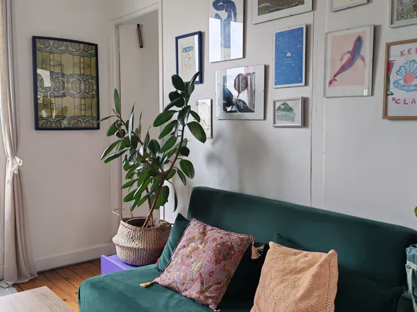 Loue 2 pièces meublé -Paris 14ème Montsouris - 28m²