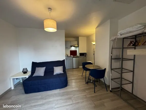 Studio meublé 18 m2