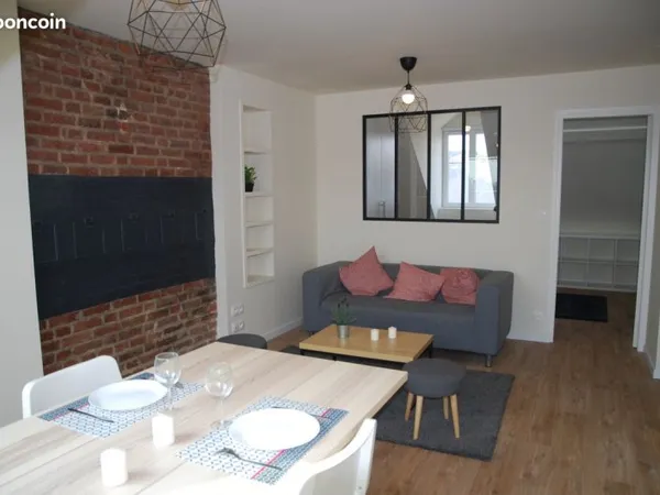 Chambre colocation meublée Rouen place St Marc