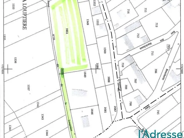 Terrain 3464 m²