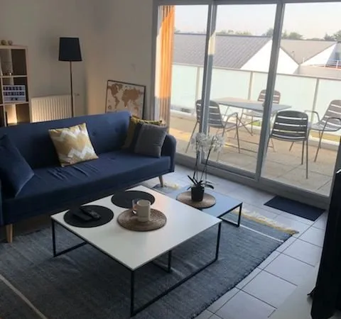 T3 récent loué 740 - parking - investissement locatif - Nantes Est