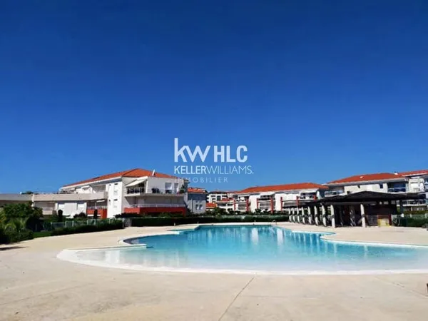 Superbe appartement dans résidence de standing avec piscine 3 pièces à Juan les pins