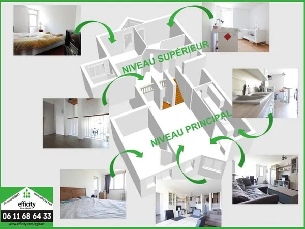 Duplex 4 pièces 83 m²