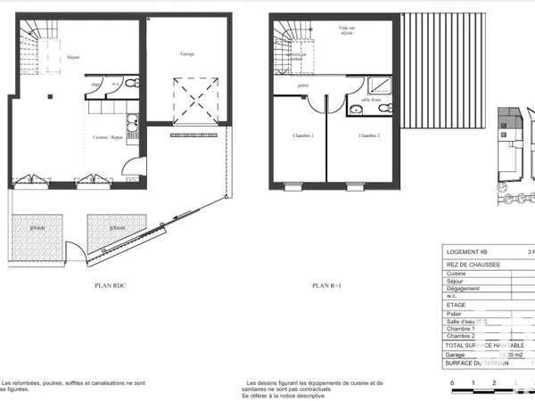 Maison 3 pièces 70 m²