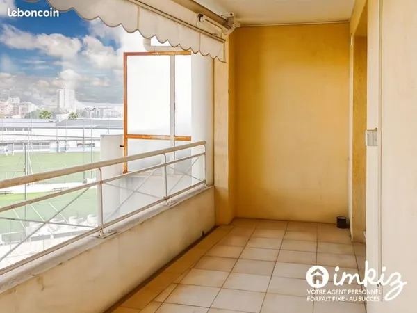 3p -Nice - Quartier Pont Michel | Duplex lumineux