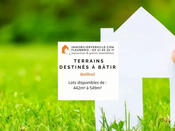 Terrain 486 m² Bailleul