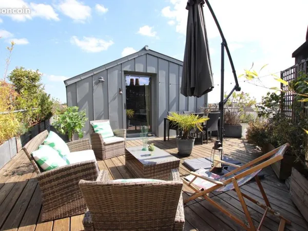 Appartement duplex 98m² avec terrasse toutes Aides