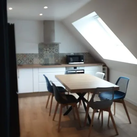 T3 70m² mansardé libre début juin hyper centre