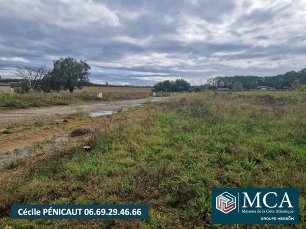 Terrain 866 m²