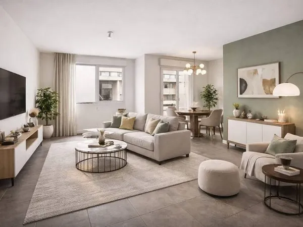 Appartement 2 pièces 54 m²