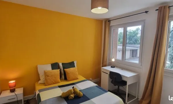 ✨ Chambre meublée en colocation - 435 CC - Proche tram & centre-ville - Clermont-Ferrand ✨
