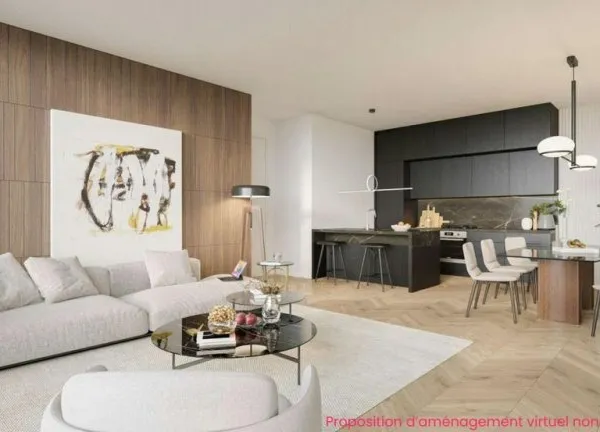 Appartement 3 pièces 69 m²