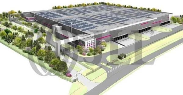 Entrepôt 38020 m²