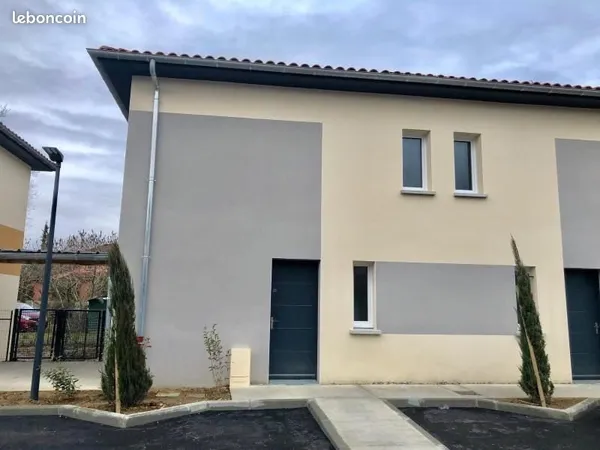 Maison T3 récente avec jardin - 2 parkings - Proche métro C Labège