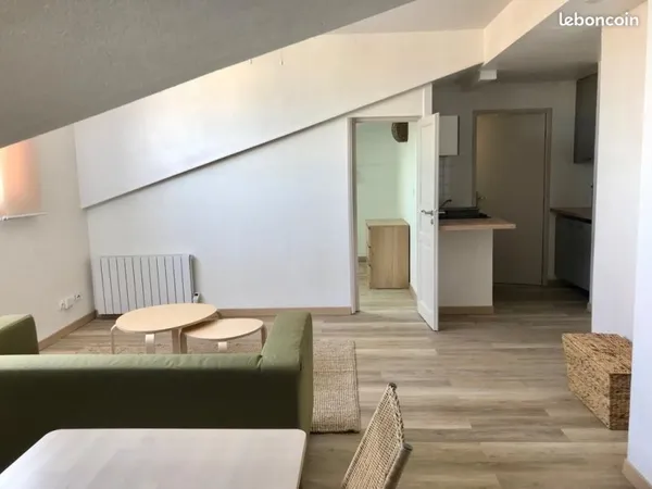 T1 bis meublé et ensoleillé + parking - Quartier Amidonniers