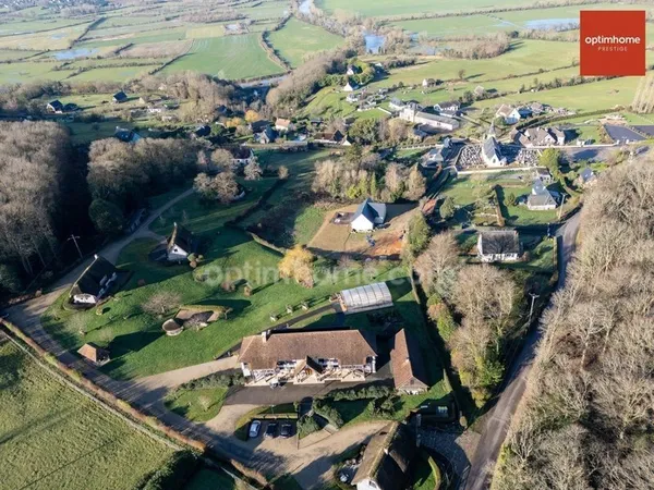 EN EXCLUSIVITÉ - DOMAINE D'EXCEPTION AU CŒUR DU MARAIS VERNIER - 1 047 M² - 1,3 HA - VUE PANORAMIQUE