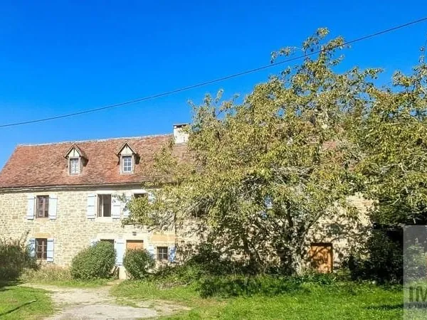 Maison de campagne 5 chambres avec piscine et grange