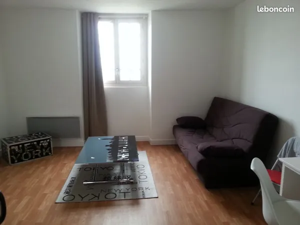 Beau Studio avec vue sur Garonne