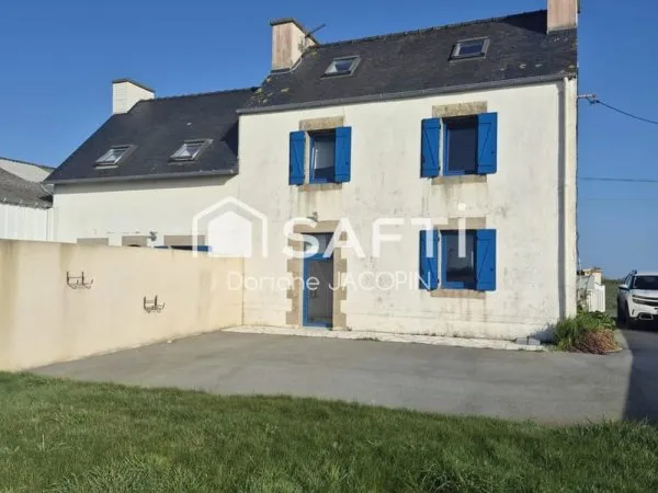 Ensemble immobilier de 130 m2, en campagne, proche de la mer.