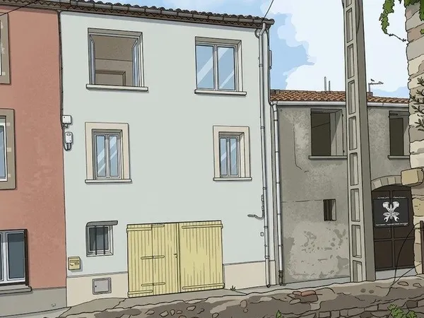 CHARMANTE MAISON DE VILLAGE - TOITURE NEUVE - À 200m DU CANAL DU MIDI